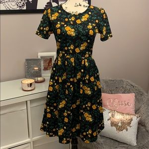 LuLaRoe Amelia Floral Dress